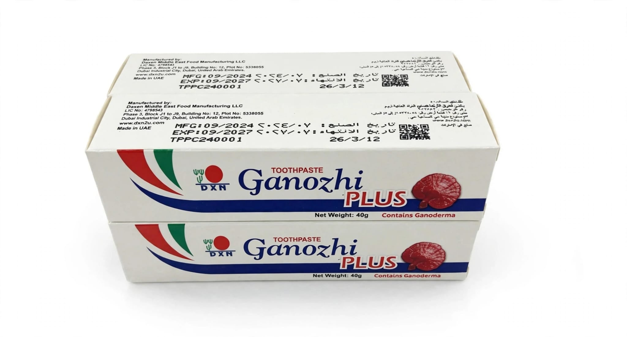 *Ganozhi ToothPaste plus 4x40g*